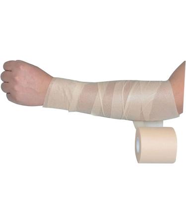 Hemoton 4 Rolls Sports Bandage Exercise Handles Soccer Tape Football Wristbands Pre Wrap - Skin Color - 6.5x6.5x6cm - Foam Underwrap Tape for Hair & Athletic Use - Fitness Skin Film - Buy Online on GoSupps.com