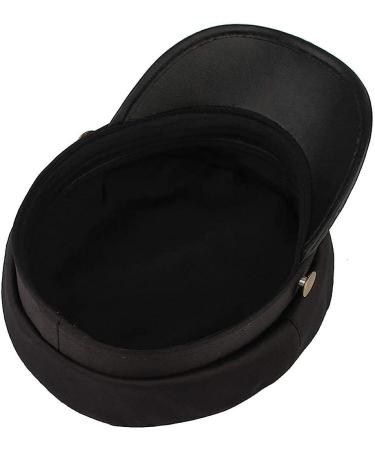 S.CHARMA Chauffeur Hat - Classic Vintage Newsboy Cap for Men and Women - Black, One Size - Buy Online on GoSupps.com