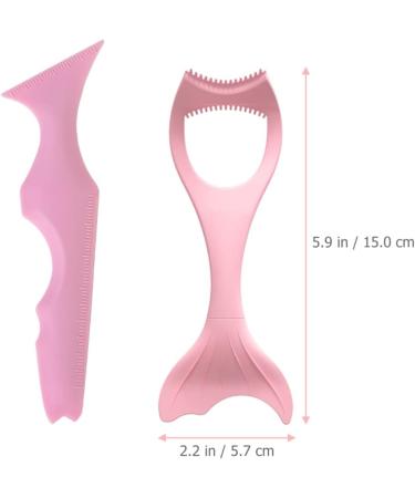 Uonlytech Eyeliner Stencils Silicone Eyeliner Aid Mascara Eyelash Comb Applicator Eyeliner Applicator Tool Gentle Reusable Eyeliner Stencil Eyeliner Tool - Buy Online on GoSupps.com