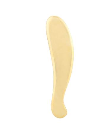 Verdant Touch Gua Sha Tool Brass Scraping Board Massage device Gua Sha Tool for Acupunctive Massage Muscle Pain Relief Body Neck Schabbret 6.3 x 4.7 inches