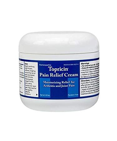 Topricin Pain Relief and Healing Cream - 4 oz Pack of 3