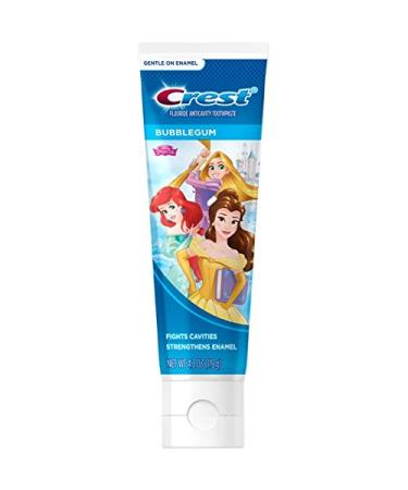 Crest Pro-Health Stages Disney Princess Toothpaste Bubble Gum 4.20 oz (Pack of 5) - Images May Vary