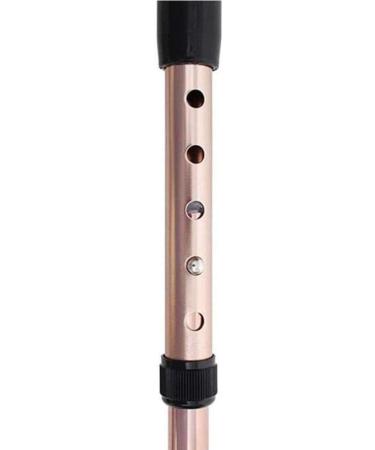 Folding Elbow Aluminum Alloy Crutches Freedom Edition Underarm Crutches Folding Aluminum Comfortable Grips 10 Files Adjustable (Rose Gold 50) Bathing in Sunlight - Buy Online on GoSupps.com