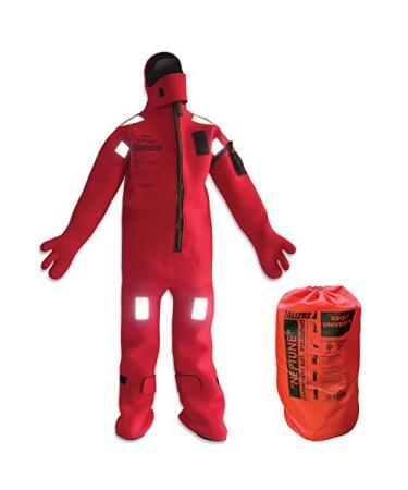 LALIZAS Immersion Suit 'Neptune', Solas, Insulated - with Neoprene Gloves Universal