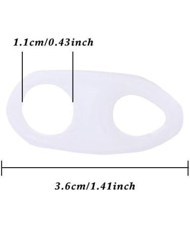 Jiahao 2 Pairs Silicone Gel Valgus Corrector - Hallux Valgus Separator & Straightener for Pain Relief - Buy Online on GoSupps.com
