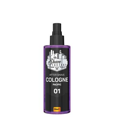 the shave factory After Shave Cologne Series (01 Pacific 250ml (8.45 fl. oz)) 01 Pacific 8.45 Fl Oz (Pack of 1)