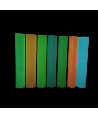 Glow in The Dark HTV Heat Transfer Vinyl 12x5ft - PU Elastic Vinyl for T-Shirt - G-Glow Green - Buy Online on GoSupps.com
