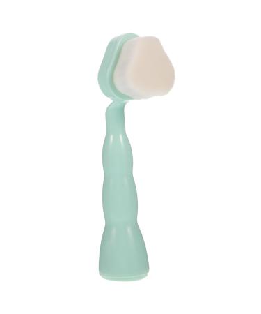 minkissy Deep Pore Brush Manual Facial Brush Facial Cleaning Brush Women Facial Brush Facial Exfoliating Brush Cleansing Brush Butterfly Headband for Women Fiber Scrub Face Miss
