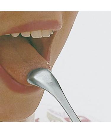 Moss Totto Premium Mini Tongue Cleaner | Pink Gold | Best Oral Hygiene for Fresh Breath - International Shipping Available - Buy Online on GoSupps.com