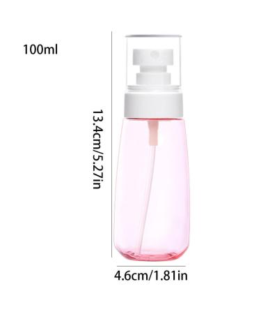Small Pink Refillable Spray Bottle - 100ml Fine Mist Sprayer for Travel & Home Use - Buy Online on GoSupps.com