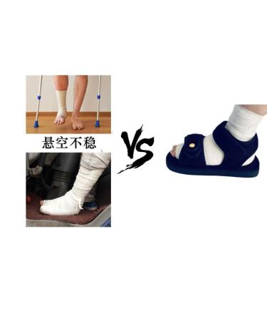 Post-Op Shoe for Broken Feet & Toes | Adjustable Medical Walking Boot for Adults & Kids | Surgical Walking Shoe & Leg Cast Cover - Buy Online on GoSupps.com