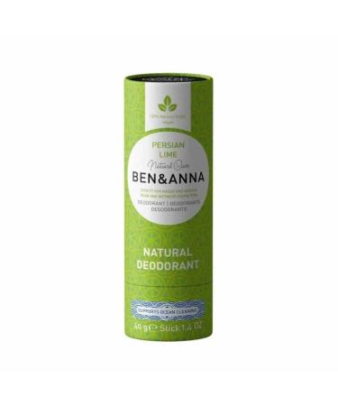 Buy Ben & Anna Urban Black Soda Deodorant Paper Tube - Eco-Friendly 1.41 oz - International Shipping Available - Buy Online on GoSupps.com