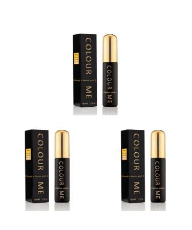 Colour Me Gold Femme - Fragrance for Women - 1.7 oz Parfum de Toilette by Milton-Lloyd (Pack of 3)