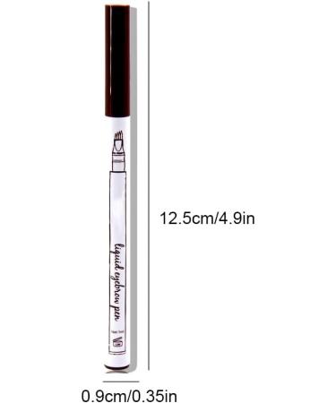 twcrvil Eyebrows Pencils Universal Waterproof Long Lasting Eye Brow Pens Portable Makeup Cosmetics Presents Household Beginners Dark Gray - Buy Online on GoSupps.com