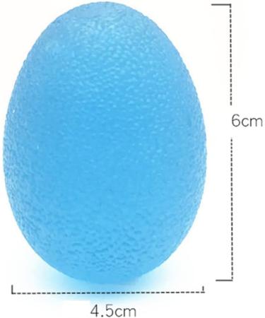  POKEAT 3Pc Gel Handball Therapy Squeezing Pressure Ball Finger Arthritis Hand Finger Grip Strengthening and Elimination of Pressure - Buy Online on GoSupps.com