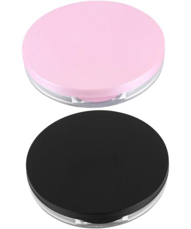 MAGICLULU 4 Sets Powder Puff Storage Box Loose Powder Compact Container Travel Lotion Container Portable Powder Container Accessories Rosy Lips Makeup Concealer Foundation Box Clamshell - Buy Online on GoSupps.com