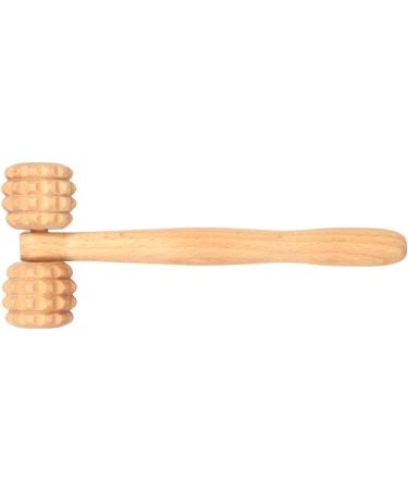 Hofmeister Wooden Massage Device - Tension & Pain Relief for Back & Neck | Wellness & Relaxation | Natural European Product | 23 cm T-Shape - Buy Online on GoSupps.com