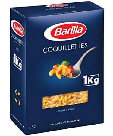 Epicerie sal e BARILLA - Coquillettes Pasta 1kg - Pack of 3 - Buy Online on GoSupps.com