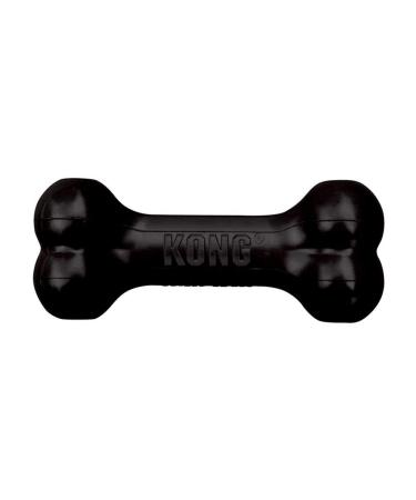 KONG - Extreme Goodie Bone - Durable Rubber Dog Bone for Power Chewers Black - For Large Dogs Goodie Bone Large - Buy Online on GoSupps.com