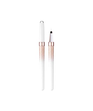 Outfmvch Push up Bars Metal Non Smudging Eyeliner Liquid Pencil Sweatproof Easy Makeup Remover Pearl White Uninterrupted Brow Pencil Eyeliner 2ML So Scandal D One Size
