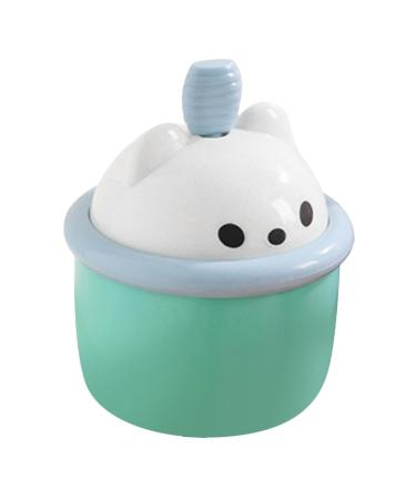 Mikinona Facial Cleanser Foamer Bubble Maker for Face Wash Face Wash Foamer Whip Bubble Maker Face Cleansing Foam Maker Face Cleanser Face Wash Foam Maker Cup The Face Abs 6.80X6.50X6.50CM Green