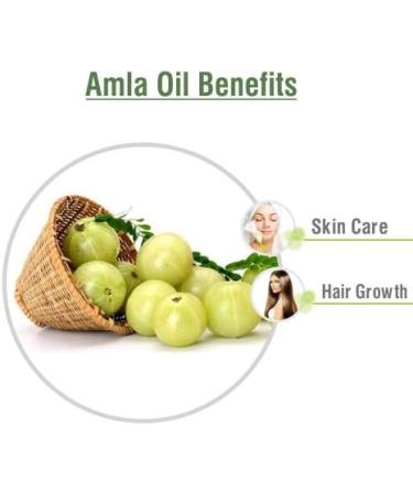 Crysalis Amla (Phyllanthus Emblica) Oil|100% Pure & Natural Undiluted Essential Oil Organic Standard For Skin & Hair Care|Therapeutic Grade Oil Healthy Hair Nourishes Scalp (50ml) - Buy Online on GoSupps.com