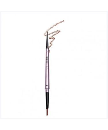 Eye Liner Doublure sourcils Double t te rotative ultra-fine 3D crayon sourcils portables imperm able sourcils de longue dur e durable cosm tiques cor ennes Eye Liner Noir(Coffee)