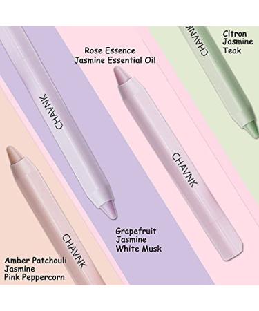 BYVUTE Solid Perfume Stick Set - 4 Fruity and Floral Fragrance Crayons for Women and Girls - Buy Online on GoSupps.com