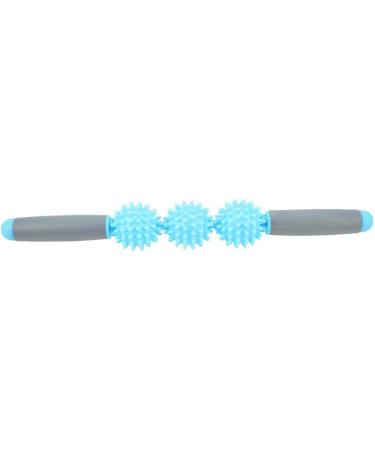 Shop East Buy Yoga Stick Muscle Roller & Spiky Ball - Back Arms Shoulder Leg Relief (Blue) | International Shipping Available - Buy Online on GoSupps.com
