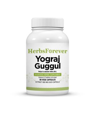 Herbsforever Yogaraj Guggulu| 90 Veg Capsules 800mg
