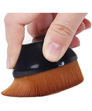 XLKJ Professional Foundation Brush - Flat Top Makeup Brush for Liquid Blush & Cream - Soft Blending Brush with Groove Design - Buy Online on GoSupps.com