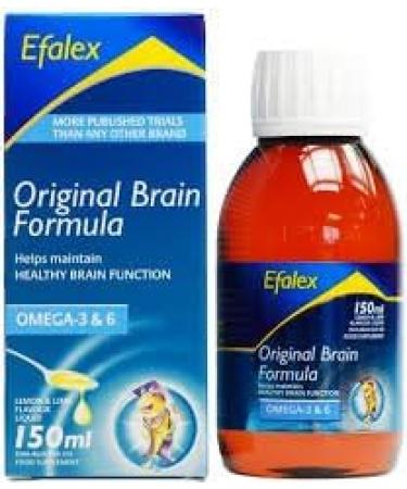 Efamol Efalex Brain Formula Liquid 150ml - Buy Online on GoSupps.com