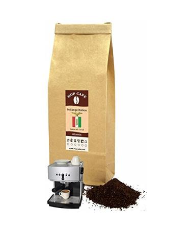 HOP CAFE Ground Coffee for Espresso Maker Italian Mix 250 g