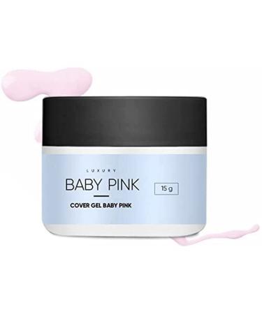 Mistero Milano Baby Pink Gel Nail Extension Builder Gel 15ml/30ml/50ml (15ml) baby pink 15 g (1 pack)