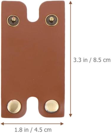 Frcolor 15-Piece Razor Safety Cap Set | Travel-Friendly Leather Cases for Razor Protection | International Shipping Available - Buy Online on GoSupps.com