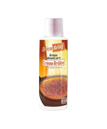 D co Relief - Liquid Cr me Br l e Flavor 125 ml - Food Flavoring for Pastry Cooking - Professional Ingredient