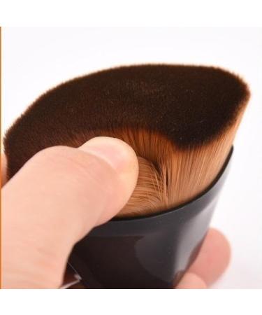 Brush Liquid Brush Make up Brush with Synthetic Dense Bristles for Blending Liquid Cream Concealer Premium Easy to Carry (Black) - Buy Online on GoSupps.com