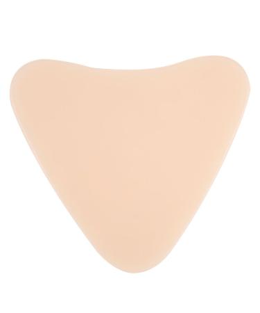 Heart-shaped silicone breast fold pavement silicone breast enlargement pad breast fold pads anti-fold-anti-aging breast lifting-chest plaster meat (Long Heart Shape)