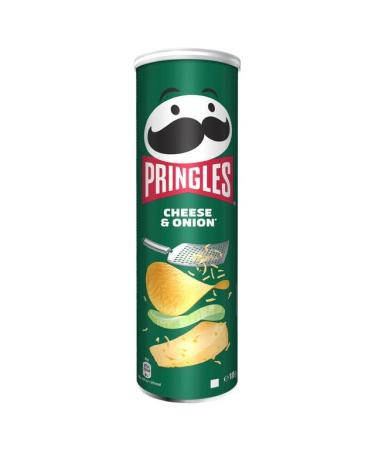 Pringles Crisps Cheese & Onion 6 x 165g