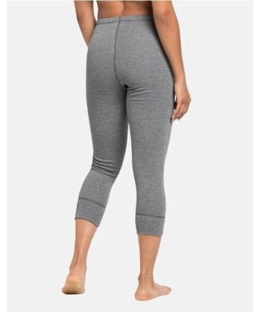 ODLO Thermo Leggings for Women - Active Warm Thermal Underwear | Ski Socks | Steel Grey Melange - Buy Online on GoSupps.com