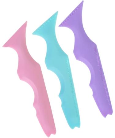 Baluue 15 Pcs Silicone Beauty Ruler Lipstick Wearing Aid Mauve Eyeshadow Eyelash Applicator Lash Mascara - Buy Online on GoSupps.com