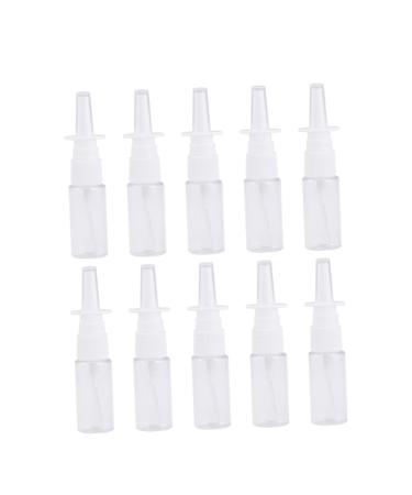 Healeved Nose Spray Bottle 20pcs Liquid Spray Bottle Nasal Mist Spray Bottle Nasal Spray Container Plastic Spray Bottle Small Bottle Nasal Spray Bottle Nose Nasal Spray Container