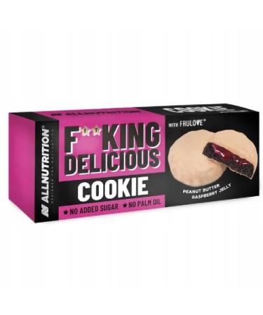 Allnutrition Fitking Delicious Cookie, Peanut Butter Raspberry Jelly - 128g