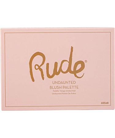 Rude Undaunted Blush Palette - High-Pigment Shades for Bold Looks - Buy Online on GoSupps.com