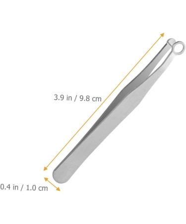 Buy Minkissy Nose Hair Trimmer Set for Men - Stainless Steel Round Nose Hair Clips Eyebrow & Nasal Cutter - 3pcs Yellow - Perfect Grooming Tools for Men - Buy Online on GoSupps.com