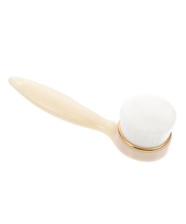Angoily Face Brush Home Facial Brush Silicone Face Scrubber Silicone Scrubbers Handheld Scrubber Brush for Massaging Silicone Brush Manual Pore Clean Makeup Tools Silica Gel Miss
