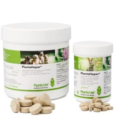 Plantavet Plantahepar 200mg - 200 Tablets for Small Animals | Supports Pancreatic & Liver Metabolism | Quality Supplementary Feed - Buy Online on GoSupps.com