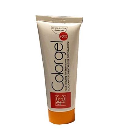 Food Coloring. Concentrated Color Gel 100g-Gluten Free (Tangerine)
