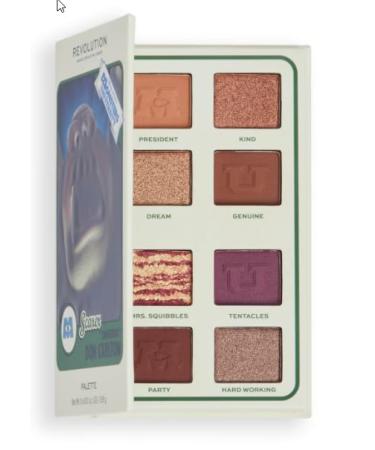 Buy Revolution x Monsters University Don Carlton Scare Card Palette - 8 Shades of Eyeshadow (0.55g) | International Shipping Available - Buy Online on GoSupps.com