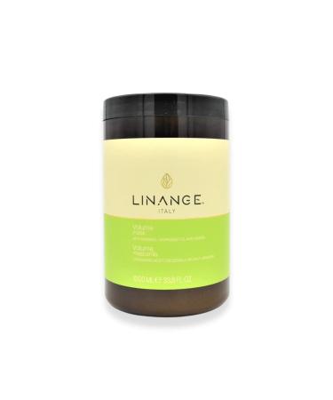 LINANGE Volume Mask for Revitalized and Strong Hair - Hair Mask for Dry and Damaged Hair  1000ml / 33.8 oz.